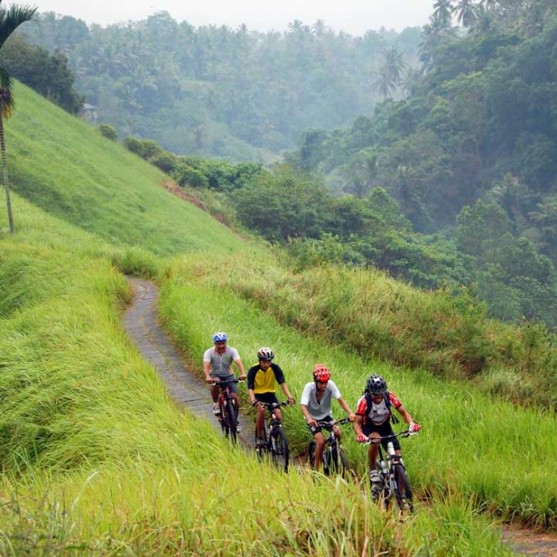 Bali countryside cycling tour